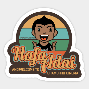 Hafa Adai and Welcome 2021 Sticker